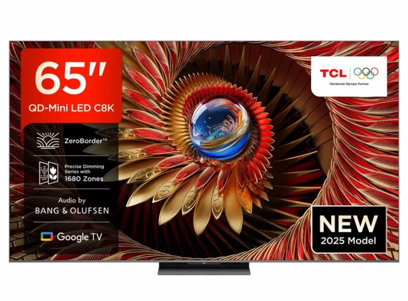 TCL 65C8K 65" Qd-Mini LED 4K Ultra HD HDR Smart TV