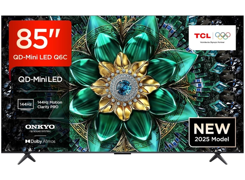TCL 85Q6C 85"  Q6C 4K QLED Mini-LED Smart TV