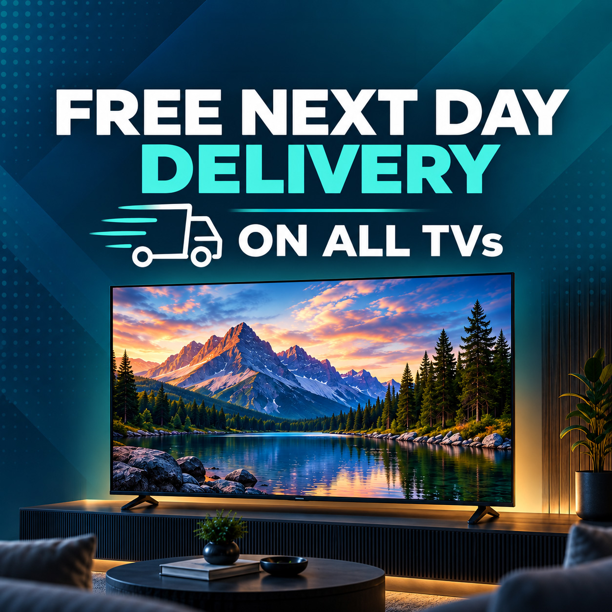 Free-Next-Day-Delivery-TVs-Website-Mobile